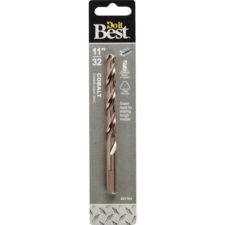 All-Source 11/32 In. Cobalt Drill Bit 250541DB